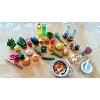 ミニチュア　野菜　料理小物達　29個(その他)