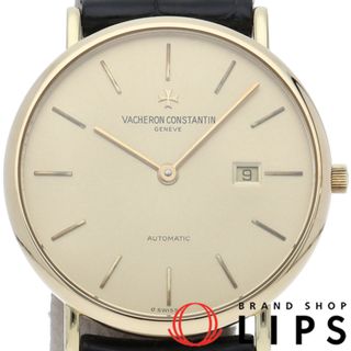 ヴァシュロンコンスタンタン(VACHERON CONSTANTIN)のヴァシュロン・コンスタンタン パトリモニー メンズ時計 オートマチック 32mm Patrimony 48002 K18YG/革 メンズ時計 シャンパンカラー 仕上げ済 美品 【中古】(その他)