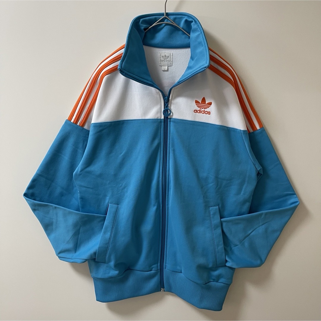 adidas - 美品90s】アディダス刺繍トラックジャケット古着 adidas - 美品90s】アディダス刺繍トラックジャケット古着