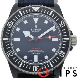 チュードル(Tudor)のチューダー ぺラゴス FXD ウォッチ アリンギ レッドブル レーシング Pelagos FXD Alinghi Red Bull Racing M25707KN-0001 箱 保証書 カーボン/ナイロン メンズ時計 ネイビー 美品 【新品】(その他)