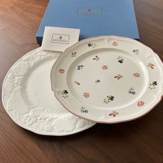 ビレロイ&ボッホ - ビレロイ＆ボッホ　プチフルール　WEDGWOOD  大皿　ディナープレート　食器