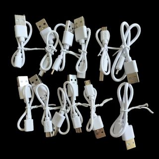 【新品】Micro USB Type-B（2.0）ケーブル 12本セット