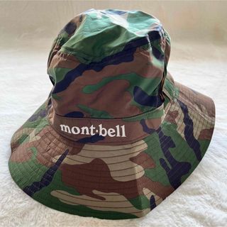 モンベル(mont bell)のモンベル mont-bell迷彩柄 カモフラージュぼうしSサイズ ストラップ付(その他)