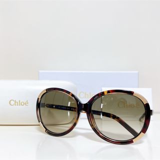 クロエ(Chloe)の☆超美品☆送料無料☆Chloeクロエサングラス☆BOX、ケース、クロス付き☆(サングラス/メガネ)