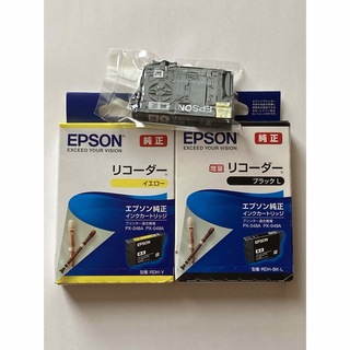 エプソン(EPSON)のエプソン　リコーダー　インクカートリッジ　RDH-BK-L ブラック増量(PC周辺機器)