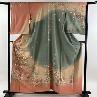 訪問着 身丈159cm 裄丈65.5cm 正絹 名品 【中古】(着物)