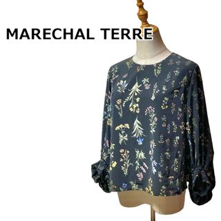 マルシャルテル(MARECHAL TERRE)のマルシャルテル MARECHAL TERRE トップス 花柄プルオーバー 7分袖(カットソー(長袖/七分))