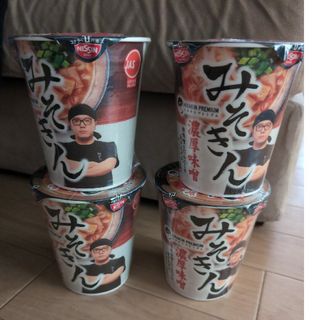 みそきん濃厚味噌ラーメン4個(インスタント食品)