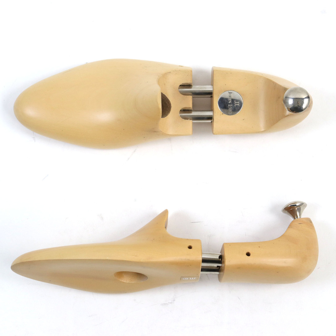 ドンドン見直し】良品○John Lobb ジョンロブ ウッド 木製 ロゴ ドンドン見直し】良品○John Lobb ジョンロブ ウッド 木製 ロゴ