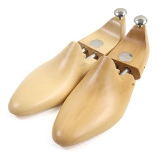 ジョンロブ(JOHN LOBB)の【ドンドン見直し】良品○John Lobb ジョンロブ ウッド 木製 ロゴ金具付き 純正シューツリー ナチュラル 8E メンズ レディース(その他)