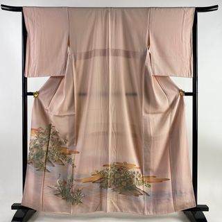 訪問着 身丈161cm 裄丈64cm 正絹 秀品 【中古】(着物)