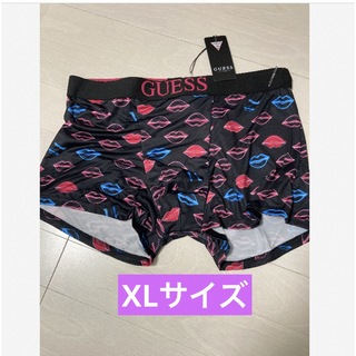 ゲス(GUESS)のメンズXL ゲスguess ボクサーパンツ　新品未使用　キスマーク💋(ボクサーパンツ)