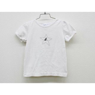 アニエスベー(agnes b.)の【夏物 新入荷!】〔アニエスb/アニエスベー/agnes b. ENFANT〕105cm 半袖Tシャツ/半袖カットソー 白【中古】子供服 キッズ kids  女の子 夏 tops 425042(Tシャツ/カットソー)