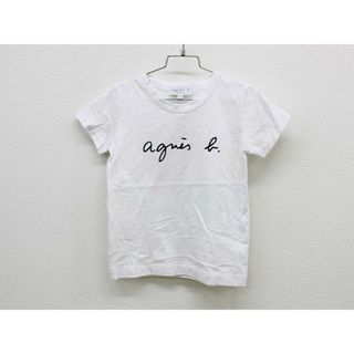 アニエスベー(agnes b.)の【夏物 新入荷!】〔アニエスb/アニエスベー/agnes b. ENFANT〕110cm位 半袖Tシャツ/半袖カットソー 白【中古】子供服 キッズ kids  男の子 女の子 夏 tops 425042(Tシャツ/カットソー)