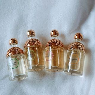 ゲラン(GUERLAIN)のゲラン・アクアアレゴリア・ミニ香水４セット・美品・レア・箱無し(ユニセックス)