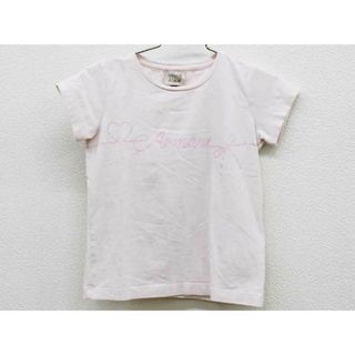 アルマーニ ジュニア(ARMANI JUNIOR)の【夏物 新入荷!】〔アルマーニ ジュニア/Armani Junior 〕106cm 半袖Tシャツ/半袖カットソー ライトピンク【中古】子供服 キッズ kids 女の子 夏tops 325042(Tシャツ/カットソー)