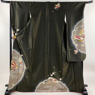 振袖 身丈172cm 裄丈68cm 正絹 名品 【中古】(着物)