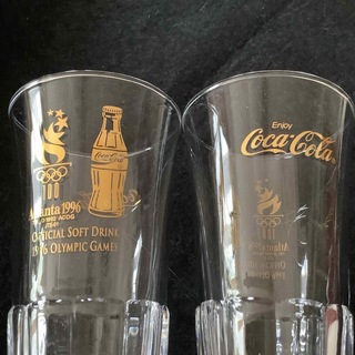 コカコーラ(コカ・コーラ)のコカコーラ　ノベルティ　グラス　1996年　アトランタ　オリンピック　記念品(ノベルティグッズ)