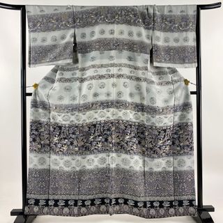 訪問着 身丈161cm 裄丈65cm 正絹 美品 名品 【中古】(着物)