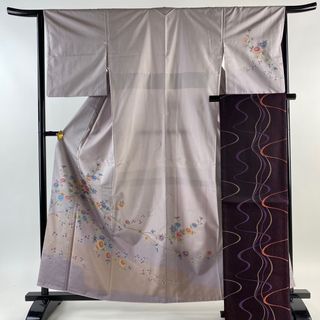 訪問着 身丈160cm 裄丈64.5cm 正絹 美品 秀品 【中古】(着物)