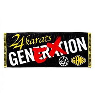 ジェネレーションズ(GENERATIONS)のGENERATIONS EX×24karats フェイスタオル(ミュージシャン)