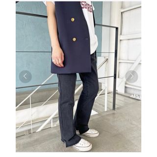 スピックアンドスパン(Spick & Span)のスピック&スパン　5 1/2 BEAUTY-LINE SLIT DENIM(デニム/ジーンズ)