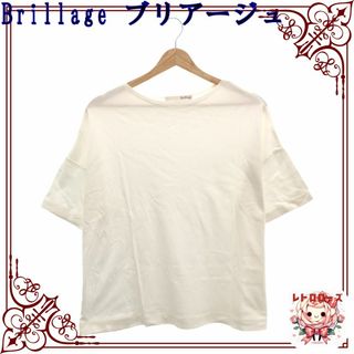 Brillage ブリアージュ トップス Tシャツ 半袖 シンプル レディース(Tシャツ(半袖/袖なし))