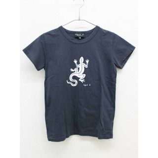 アニエスベー(agnes b.)の【夏物 新入荷!】〔アニエスb/アニエスベー/agnes b. ENFANT〕145cm 半袖Tシャツ/半袖カットソー グレー '22年製【中古】子供服 キッズ kids  ジュニア 男の子 女の子 夏 tops 425042(Tシャツ/カットソー)