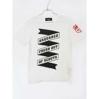 ディースクエアード(DSQUARED2)の【夏物 新入荷!】[ディースクエアード/Dsquared2]130cm 半袖Tシャツ/半袖カットソー 白【中古】子供服 キッズ kids 男の子 夏 tops 425042(Tシャツ/カットソー)