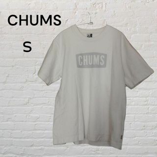 チャムス(CHUMS)のCHUMS　　チャムス　半袖シャツ　白　S(Tシャツ/カットソー(半袖/袖なし))