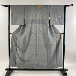 付下げ 身丈154cm 裄丈62.5cm 正絹 名品 【中古】(着物)