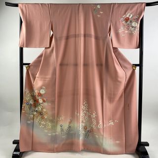 訪問着 身丈168cm 裄丈68.5cm 正絹 逸品 【中古】(着物)