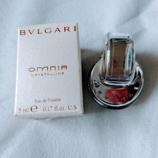 ブルガリ(BVLGARI)のブルガリ・BVLGARI・アクアクリスタリン・ミニ香水・ミニボトル・美品(ユニセックス)