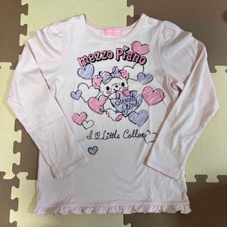 メゾピアノ(mezzo piano)のメゾピアノ  長袖　Tシャツ(Tシャツ/カットソー)