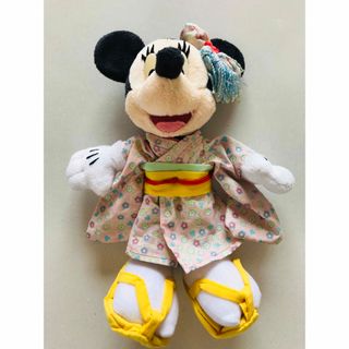 ディズニー(Disney)のミニーマウス　マスコット　ミニー　ミニーちゃん　ミッキーマウス　ミッキー　中古品(キャラクターグッズ)