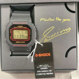 ジーショック(G-SHOCK)のG-SHOCK アンドレス・イニエスタモデル　DW-5600AI-1JR(腕時計(デジタル))