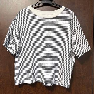 ユニクロ(UNIQLO)のユニクロ　ボーダー　Tシャツ(Tシャツ/カットソー(半袖/袖なし))