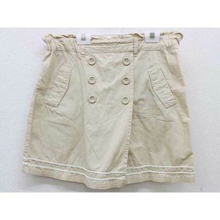 【夏物 新入荷!】＜ポンポネット/pom ponette＞160cm ラップキュロットパンツ/ショートパンツ ベージュ【中古】子供服 キッズ kids ジュニア 女の子 春夏 bottoms 425042