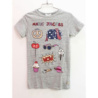 マークジェイコブス(MARC JACOBS)の【夏物 新入荷!】♪リトルマークジェイコブス/Little Marc Jacobs♪102cm 半袖ワンピース グレー【中古】子供服 キッズ kids 女の子 夏 onepi  825042(ワンピース)