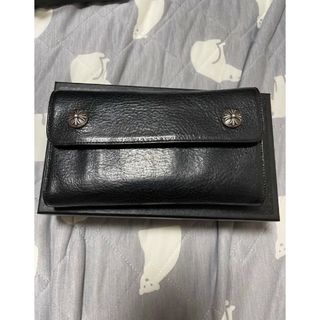 Chrome Hearts - 美品！最終価格！購入証明有！クロムハーツ ウェーブ ウォレット 財布