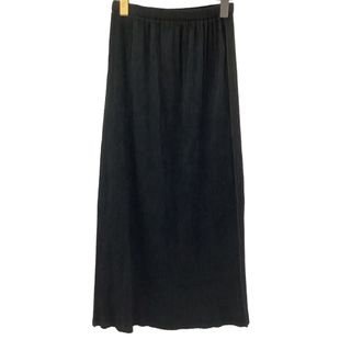 ♪♪ISSEY MIYAKE イッセイミヤケ レディース プリーツ ロングスカート SIZE S IM74-FG904 ブラック