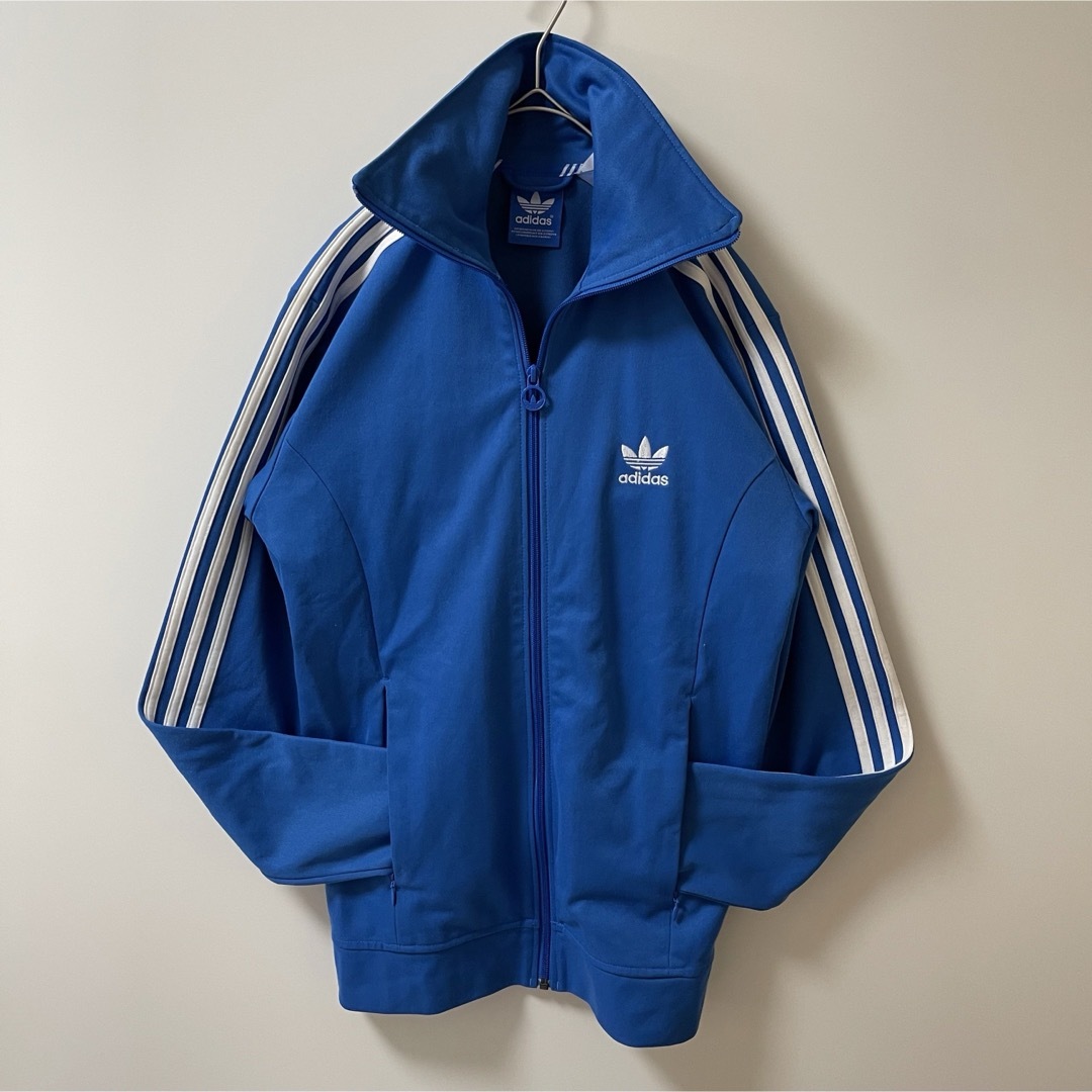 adidas - 美品L】アディダス刺繍トラックジャケット古着ジャージ adidas - 美品L】アディダス刺繍トラックジャケット古着ジャージ