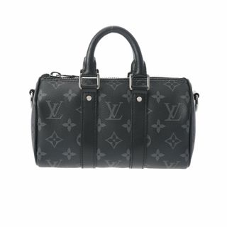 ルイヴィトン(LOUIS VUITTON)のルイヴィトン モノグラムエクリプス キーポル XS ボストンバッグ ブラッ(ボストンバッグ)