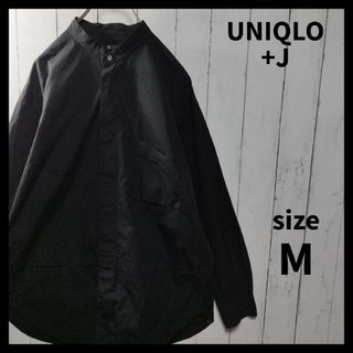 ユニクロ(UNIQLO)の【UNIQLO +J】スーピマコットンオーバーサイズスタンドカラーシャツ（長袖）(シャツ)