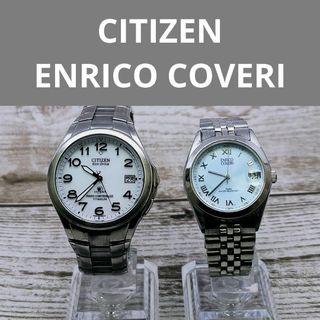 シチズン(CITIZEN)のCITIZEN ENRICO COVERI　腕時計　メンズ レディース　ジャンク(腕時計(アナログ))