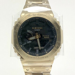 ジーショック(G-SHOCK)のG-SHOCK ジーショック CASIO カシオ 腕時計 GM-B2100GD-9AJF ゴールド フルメタル ソーラー モバイルリンク アナログ(腕時計(アナログ))
