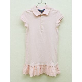 ラルフローレン(Ralph Lauren)の【夏物 新入荷!】▲ラルフローレン/Ralph Lauren▲120cm(6) 半袖ポロワンピース ピンク【中古】子供服 キッズ kids 女の子 夏 onepi 725042(ワンピース)