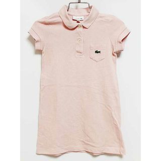 ラコステ(LACOSTE)の【夏物 新入荷!】‡ラコステ/LACOSTE‡104cm 半袖ワンピース ピンク【中古】子供服 キッズ kids 女の子 夏 onepi 425042(ワンピース)