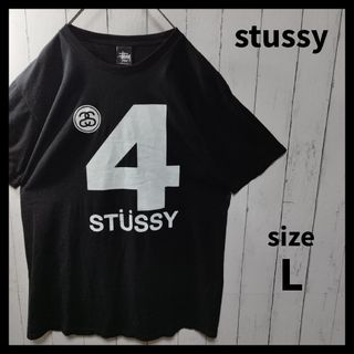 STUSSY - 【stussy × CHANEL】No.4 Logo Tee　D1203