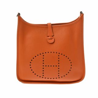 エルメス(Hermes)の中古 エルメス HERMES ユニセックス ショルダーバッグ オレンジ /パラジウム金具 トリヨンクレマンス(ショルダーバッグ)